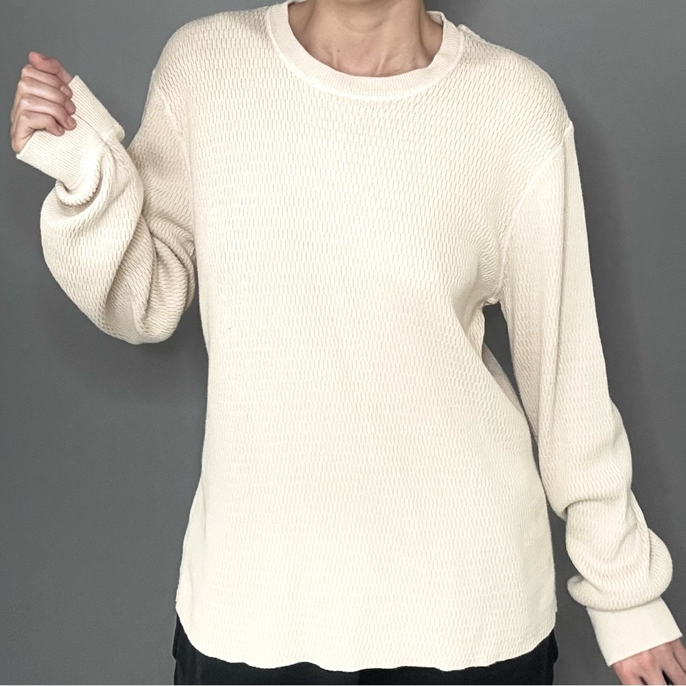 Michael Kors Cream Crew Neck Sweater